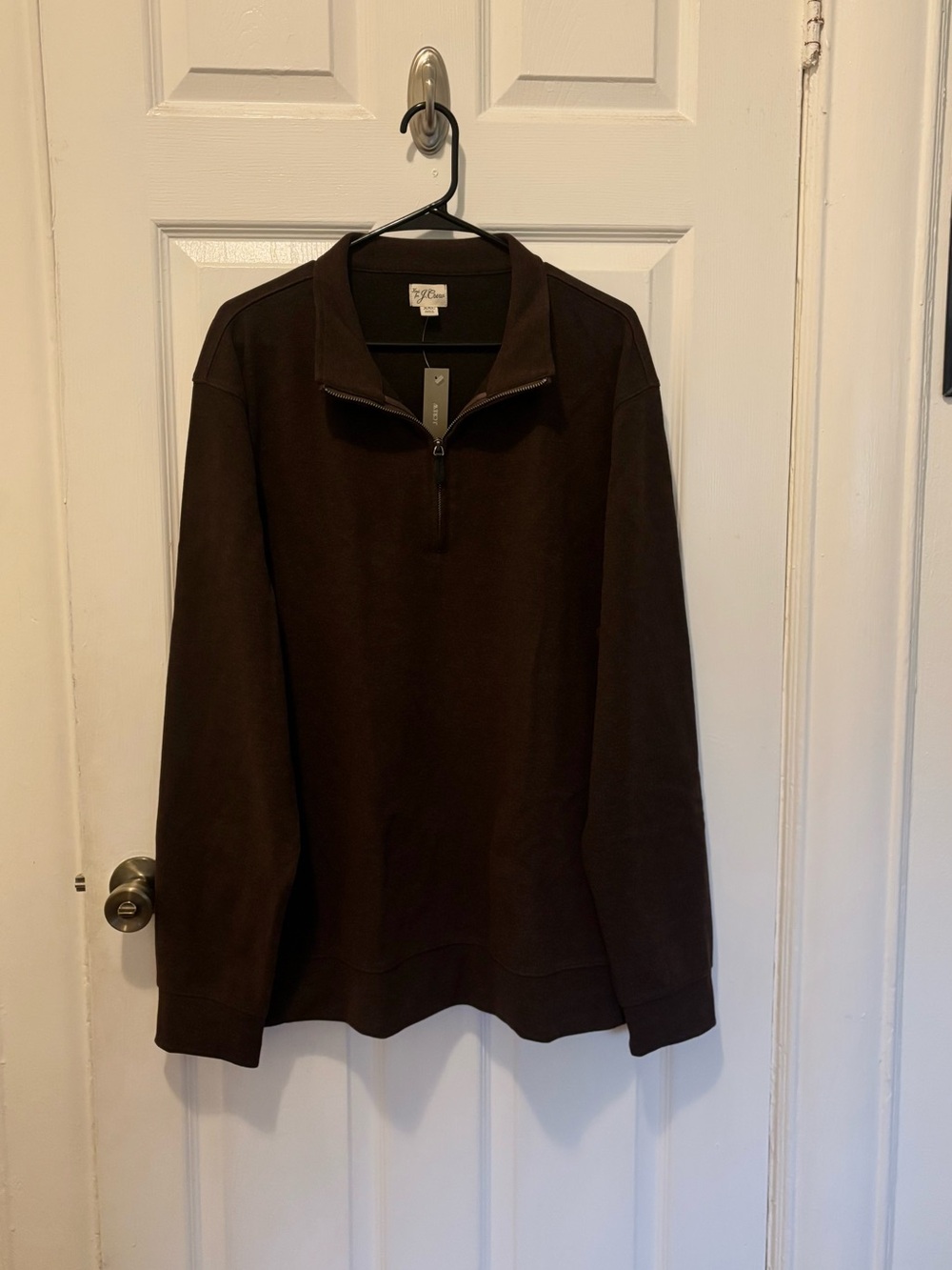 J. Crew Seaboard Soft-Knit Quarter-Zip Pullover Men’s Size XXL - NWT